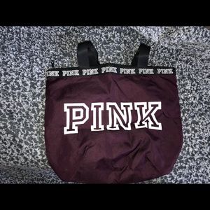 Medium sized maroon PINK bag